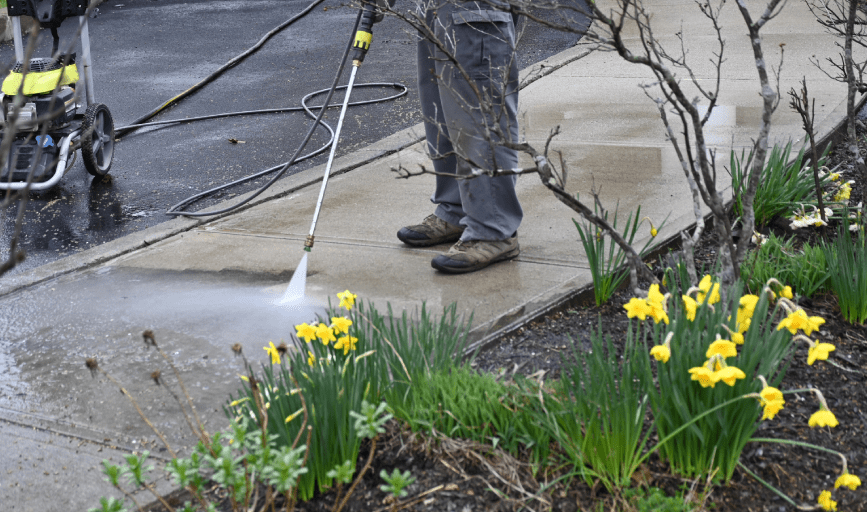 Sidewalk Cleaning
